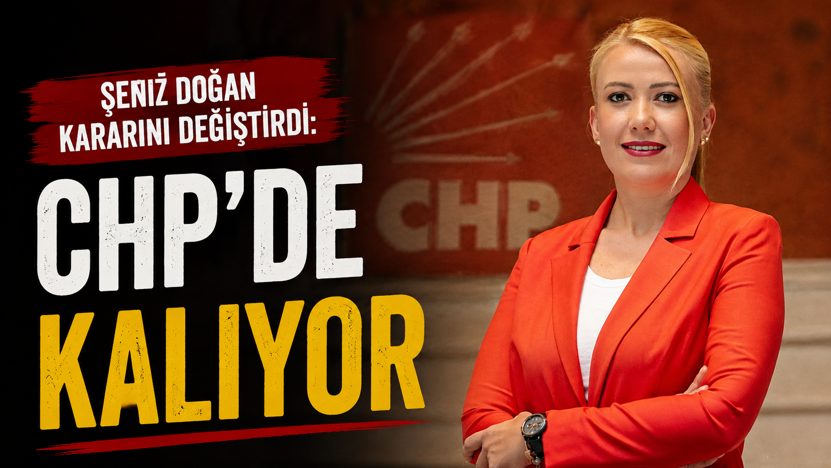 Şeniz Doğan Kararını Değiştirdi: CHP'de Kalıyor